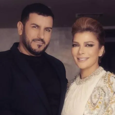 أصالة وزوجها - الصورة من حسابها على انستغرام