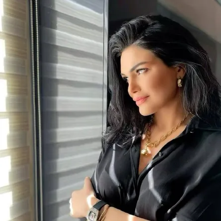 دارين حداد من كواليس " بابلو"- صورة من صفحة الفنانة دارين حداد على " انستغرام"