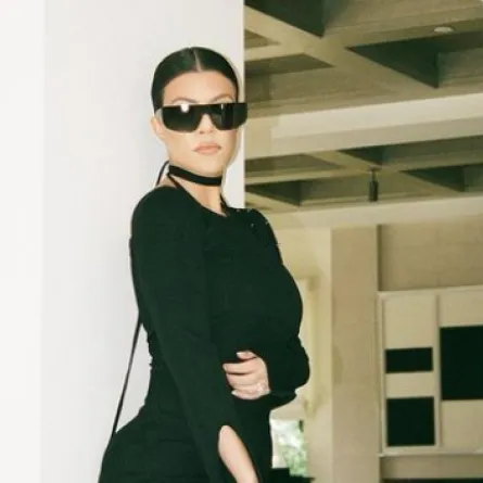 النجمة كورتني كارداشيان - الصورة من حسابها في انستغرام