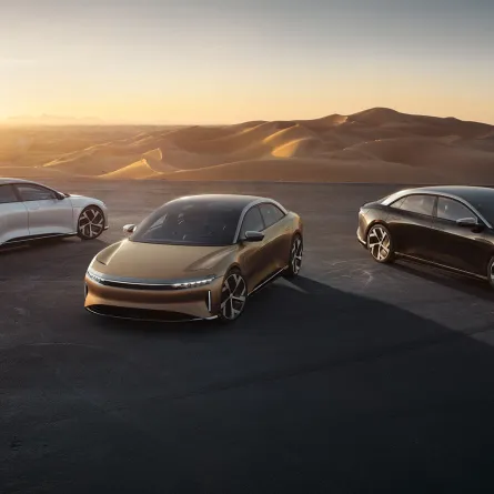 سيارات لوسيد الكهربائية للسعودية