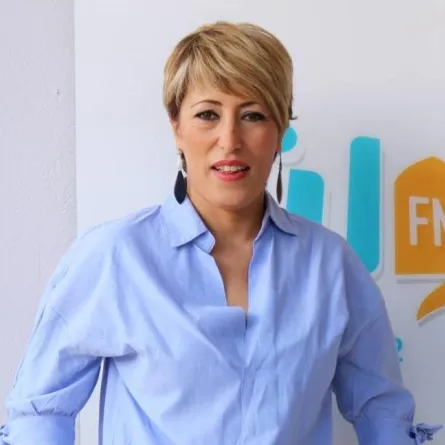 المخرجة والمنتجة مفيدة فضيلة الصورة من موقع إذاعة ديوان اف ام