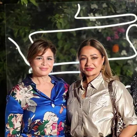 ليلى علوي وإلهام شاهين - الصورة من حساب ليلى علوي على الفيس بوك