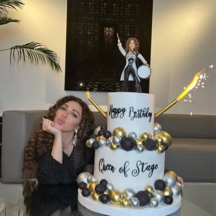 ميريام فارس تحتفل بيوم ميلادها - الصورة من حسابها الرسمي على انستغرام