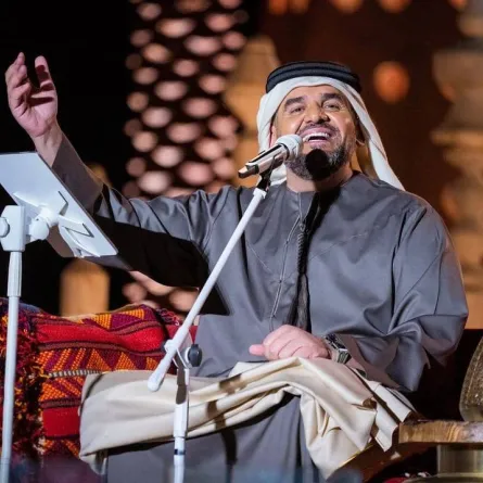 حسين الجسمي - الصورة من حسابه في إنستقرام