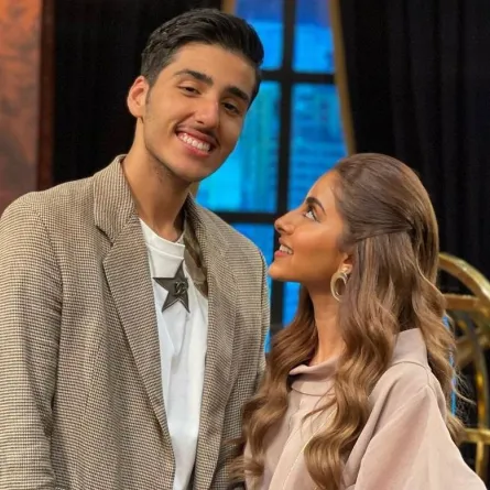 طلال باسم وجود عزيز - صورة من صفحة طلال باسم على موقع " انستغرام"