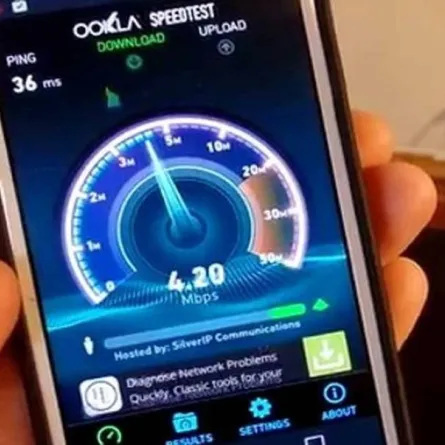 شريط إشعار بهاتفك يكشف سرعة الإنترنت وحجم البيانات  التي تستهلكها عند التصفح