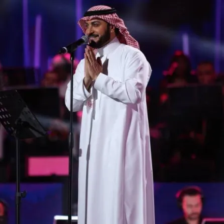 ماجد المهندس في حفل جدة - الصورة من حساب روتانا على تويتر