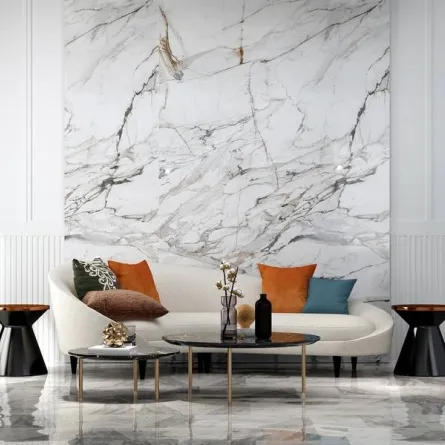 الرخام في البيوت الفخمة