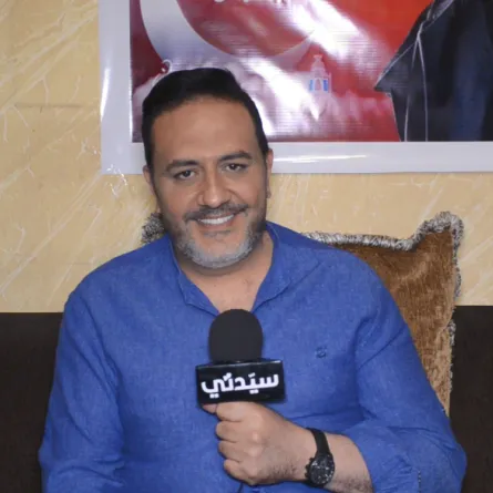 خالد سرحان خلال لقائه مع كاميرا سيدتي - تصوير محمد عربي