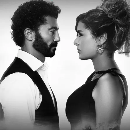 عائشة بن أحمد وخالد النبوي - صورة من حساب عائشة على انستجرام