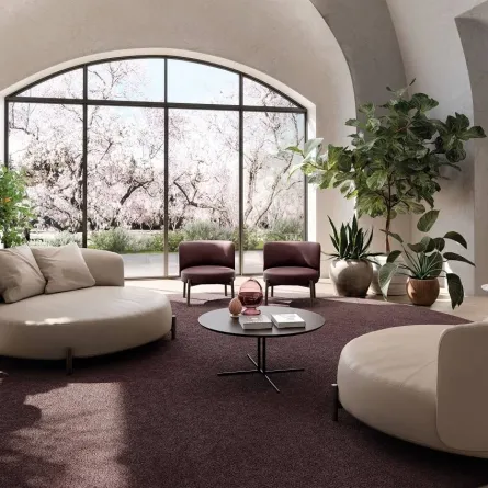 أسس مناسبة لديكورات الصالات "المودرن" (الصورة من Natuzzi)