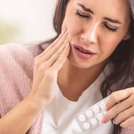 تناول الحبوب المسكنة