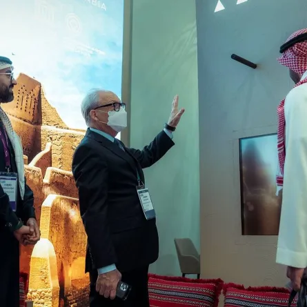 من مشاركة هيئة تطوير بوابة الدرعية بـ"سوق السفر العربي 2022 