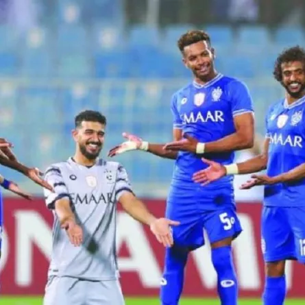 صورة لاعبي الهلال السعودي