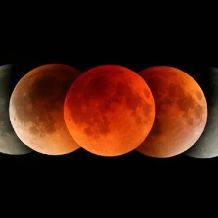 خسوف كلي للقمر