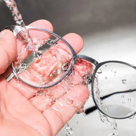 كيفية تنظيف النظارات الطبية والشمسية؟