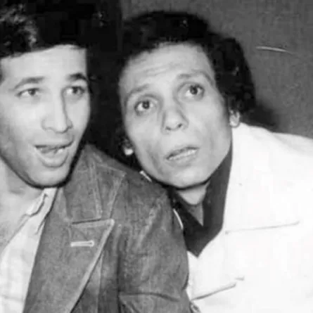 عادل إمام وسعيد صالح - الصورة من أرشيف المحرر