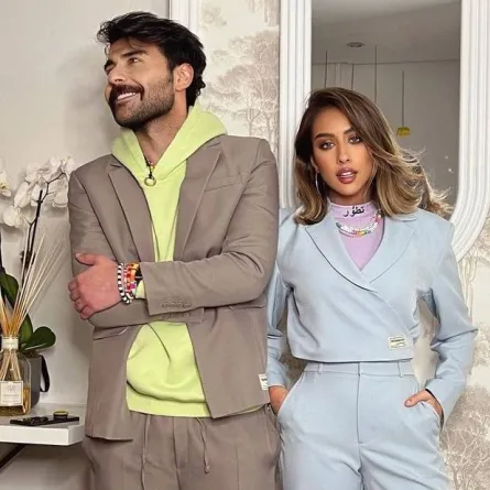 فرح الهادي وزوجها عقيل الرئيس - صورة من صفحة فرح الهادي على موقع " انستغرام"