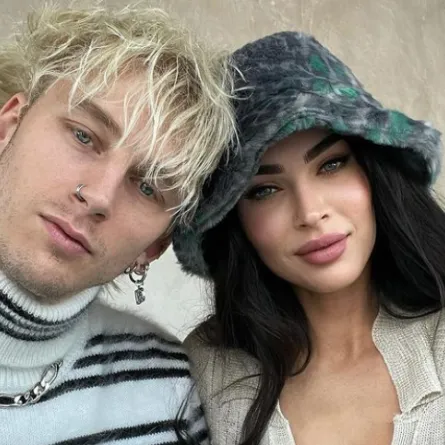 ميغان فوكس وماشين غن - الصورة من حساب النجمة على إنستغرام