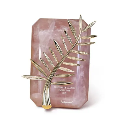 في الذكرى السنوية 75 لمهرجان كان السينمائي.. سعفة من الذهب الأخلاقي مرصعة بالماس من دار مجوهرات عالمية
