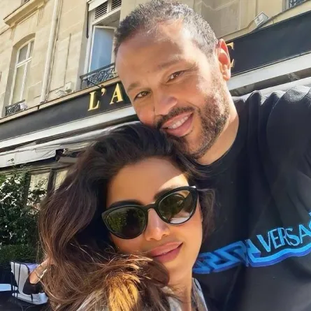 ريهام حجاج ومحمد حلاوة - صورة من حساب زوج ريهام على إنستجرام