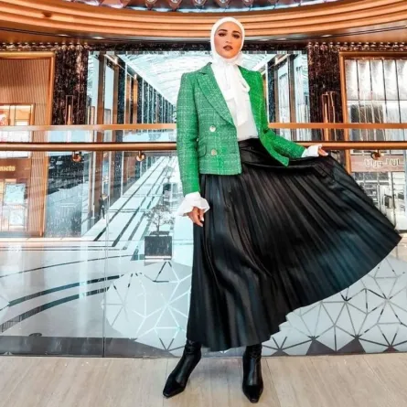 موديلات تنانير طويلة للسهرات