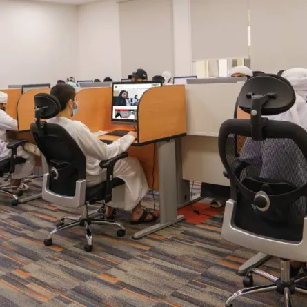 اختبار إمسات. الصورة من "وام"