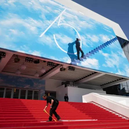 صورة البوستر الدعائي الرسمي لمهرجان كان السينمائي في دورته الحالية