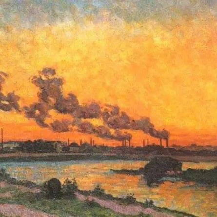 لوحات من المدرسة الانطباعية