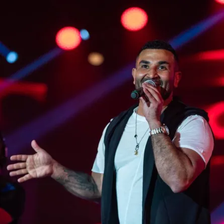  أحمد سعد- الصورة من شركة العلاقات العامة بنش مارك