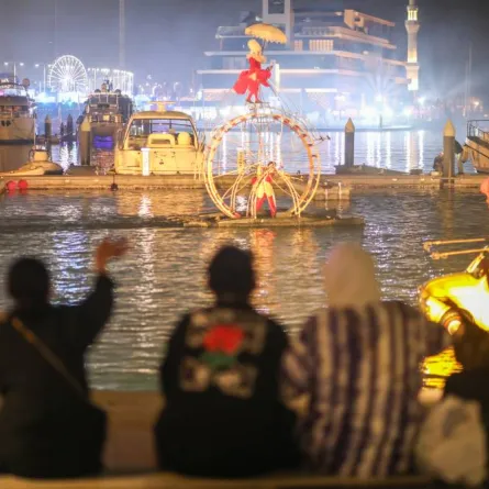 مارينا نادي اليخوت ليل وبحر وموسيقى عالمية - مصدر الصور المركز الاعلامي لموسم جدة