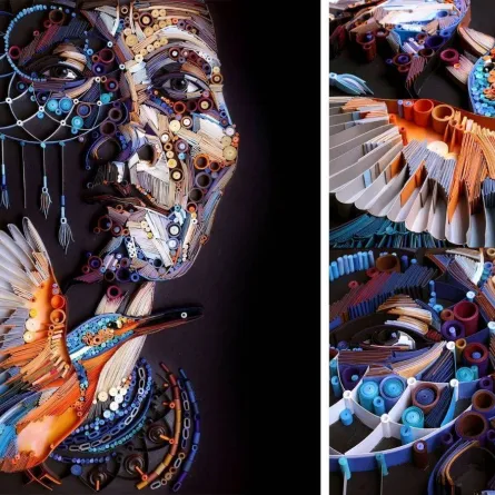 ابداعات يوليا برودسكايا، فن الكولينغ 