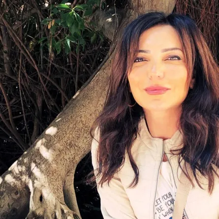 أمل عرفة - الصورة من حسابها على فيسبوك