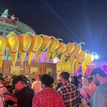 الاقبال على تحدي الفلفلة