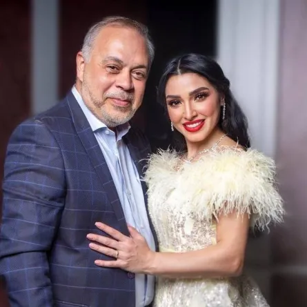 روجينا وزوجها الفنان أشرف زكي - صورة من صفحتها الرسمية على " انستغرام"