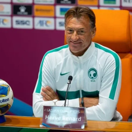 هيرفي رينارد- الصورة من واس