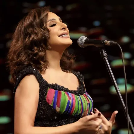 أنغام - صورة من حسابها على إنستجرام