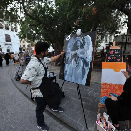 شارع الرسامين في جدة التاريخية