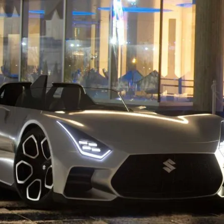 سوزوكي Vision Gran توريزمو الاختبارية تظهر لأول مرة بمحرك Hayabusa الهجين