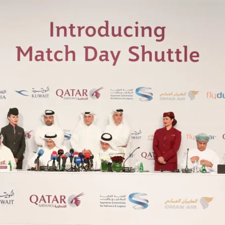 تسيير 40 لـ60 رحلة يوميا بين المملكة وقطر - الصورة من المركز الإعلامي للخطوط الجوية السعودية