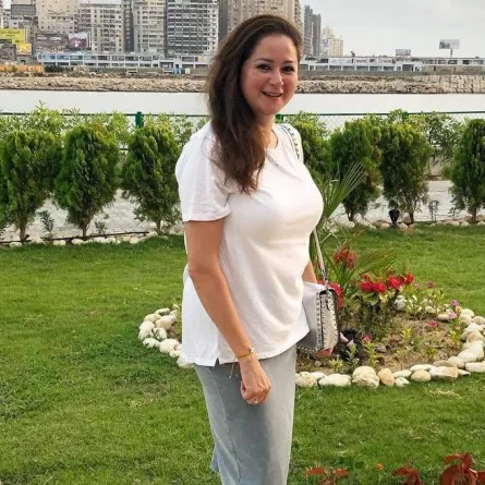 مي نور الشريف - صورة من صفحتها على " انستغرام"