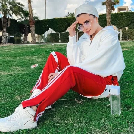 كاميليا عاصم بالأزياء الرياضية