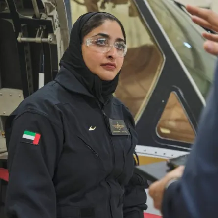 الشيخة موزة بنت مروان آل مكتوم. الصورة من "وام"