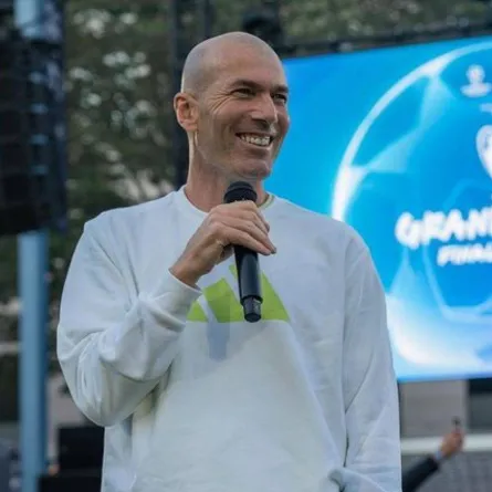 زين الدين زيدان- الصورة من حسابه على إنستغرام