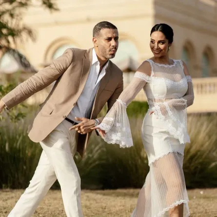  محمد فراج وبسنت شوقي - صورة من صفحة بسنت شوقي على موقع " انستغرام"