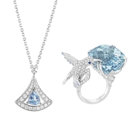 مجوهرات الزبرجد الأزرق