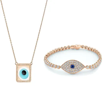 مجوهرات العين الحارسة لإطلالة مميزة