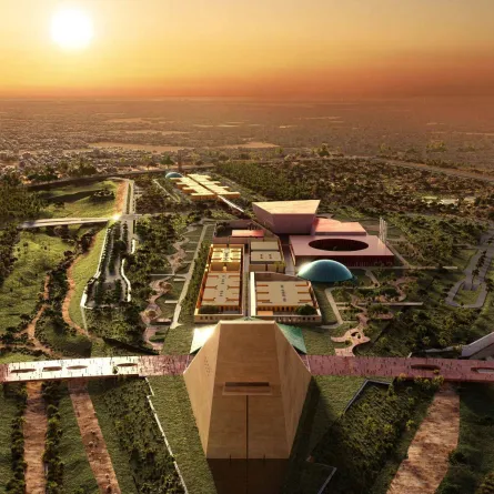 إطلاق مشروع  المجمع الملكي للفنون في حديقة الملك سلمان