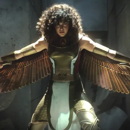 أول سوبر هيرو مصرية في عالم مارفل - الصورة من حساب محمد دياب على الفيس بوك