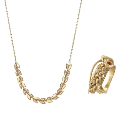 مجوهرات من وحي سنابل القمح